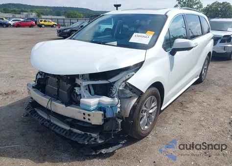 2022 Toyota Sienna Xle from USA, damaged, VIN 5TDYRKEC9NS090213